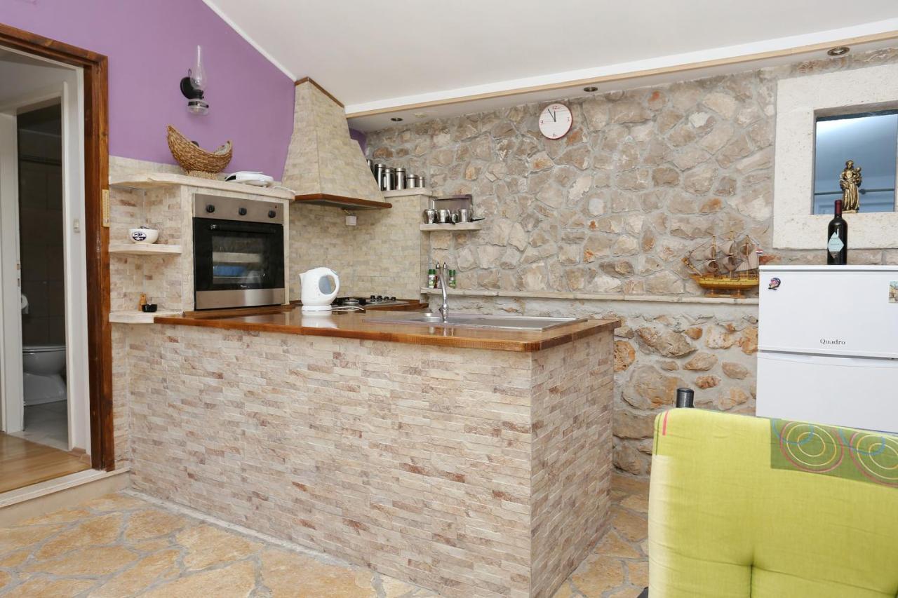Seaside Holiday House Cove Vela Prapratna Oskorusno Bagian luar foto